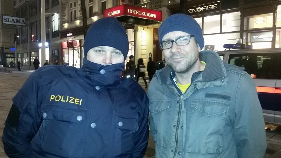 Police confrontation in 1700